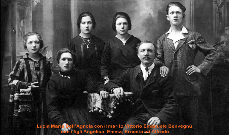 FAMIGLIA  DELL'AGNOLA DA LISTOLADE